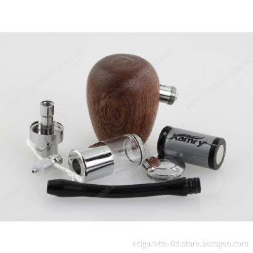 Top quality health products k1000 epipe wood ecig with long drip tip